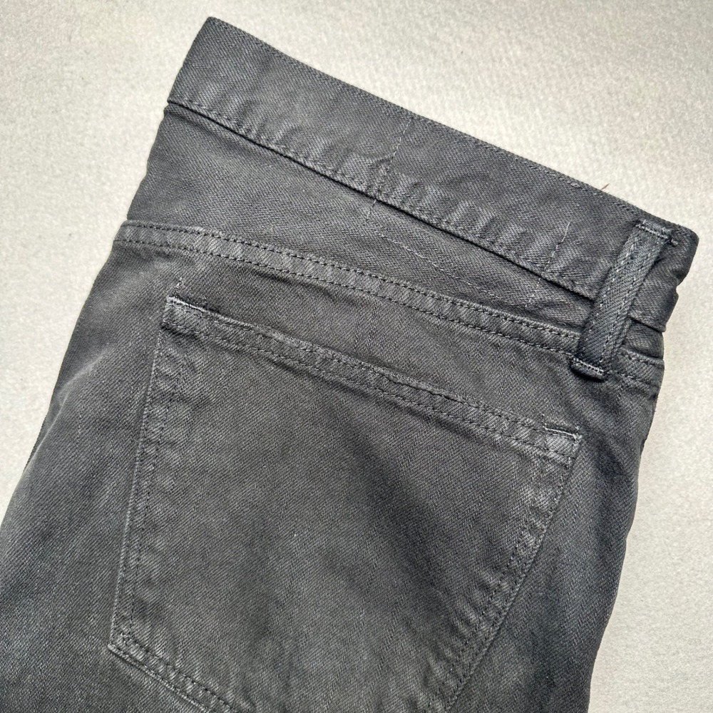 Polo Ralph Lauren Jeans Mens 34x34 Black Straight Leg Cotton Denim RL Embroidery
